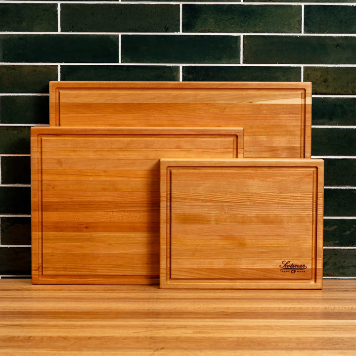 Cherry Butcher Block with Juice Groove