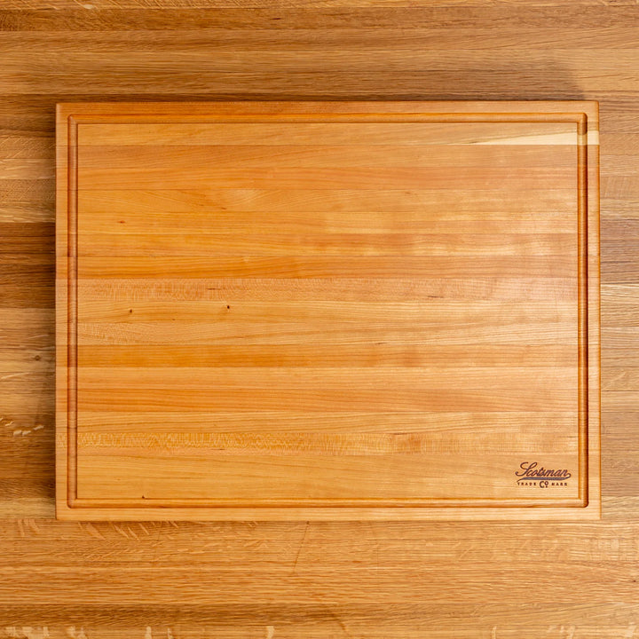 Cherry Butcher Block with Juice Groove