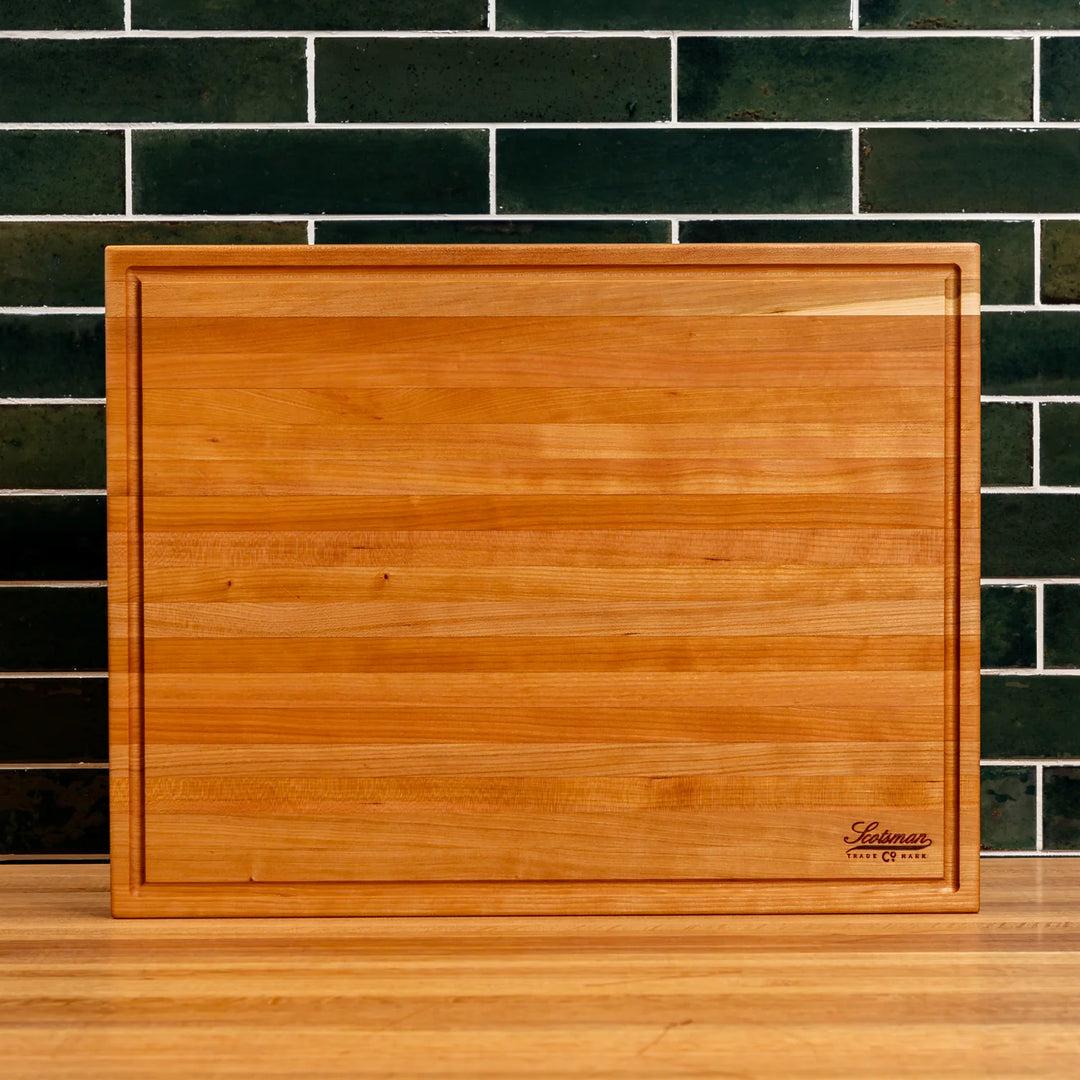 Cherry Butcher Block with Juice Groove