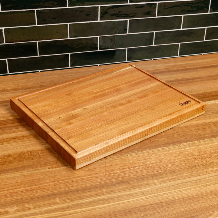 Cherry Butcher Block with Juice Groove