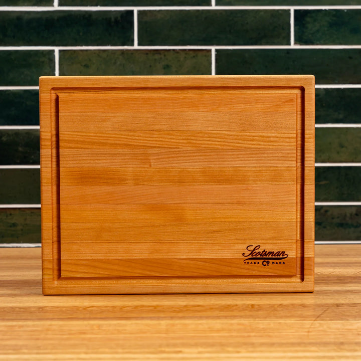 Cherry Butcher Block with Juice Groove