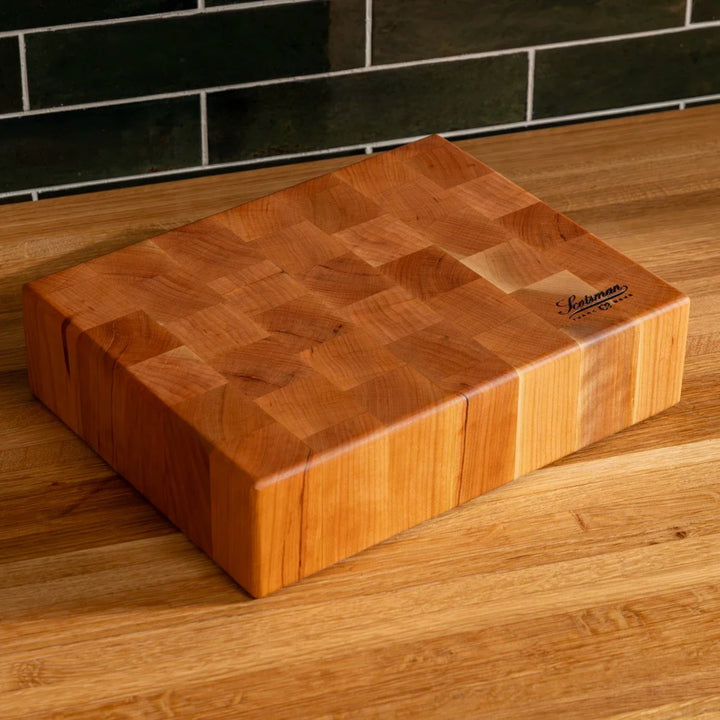 Cherry End Grain Rectangle Butcher Block