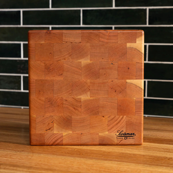 Cherry End Grain Square Butcher Block