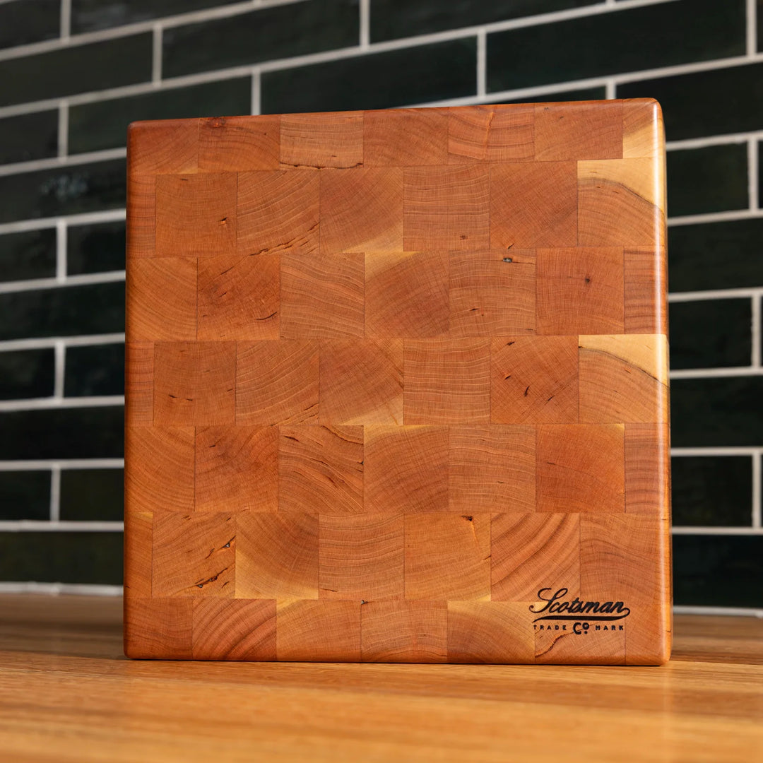 Cherry End Grain Square Butcher Block