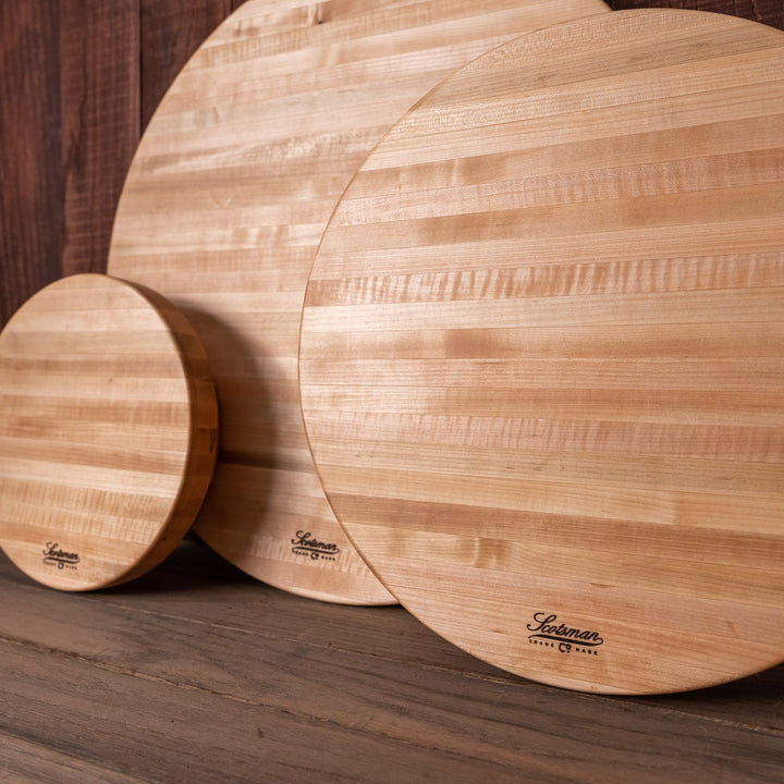 Scotsman Co. Maple Lazy Susan