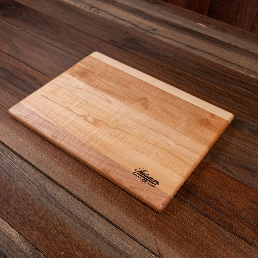 Curly Maple Large Serving Board