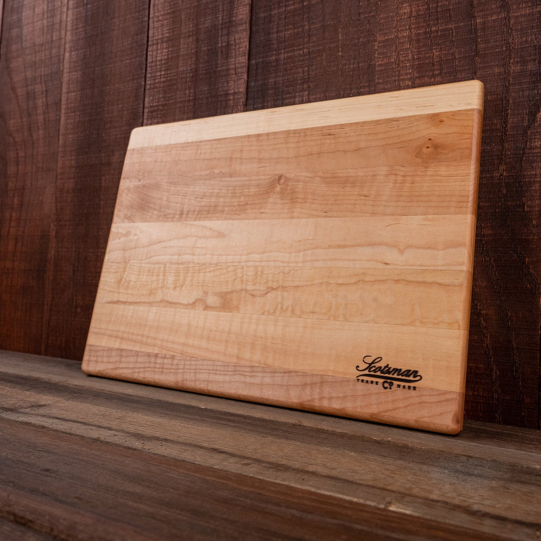 Curly Maple Large Serving Board