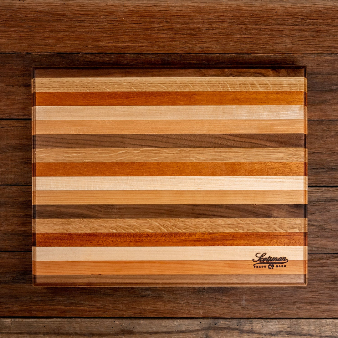 Striped Classic Butcher Block