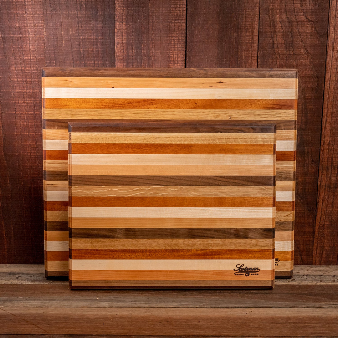 Striped Classic Butcher Block