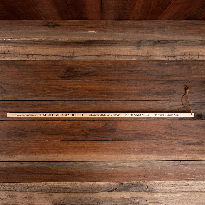 Measure Once Cuss Twice Yardstick