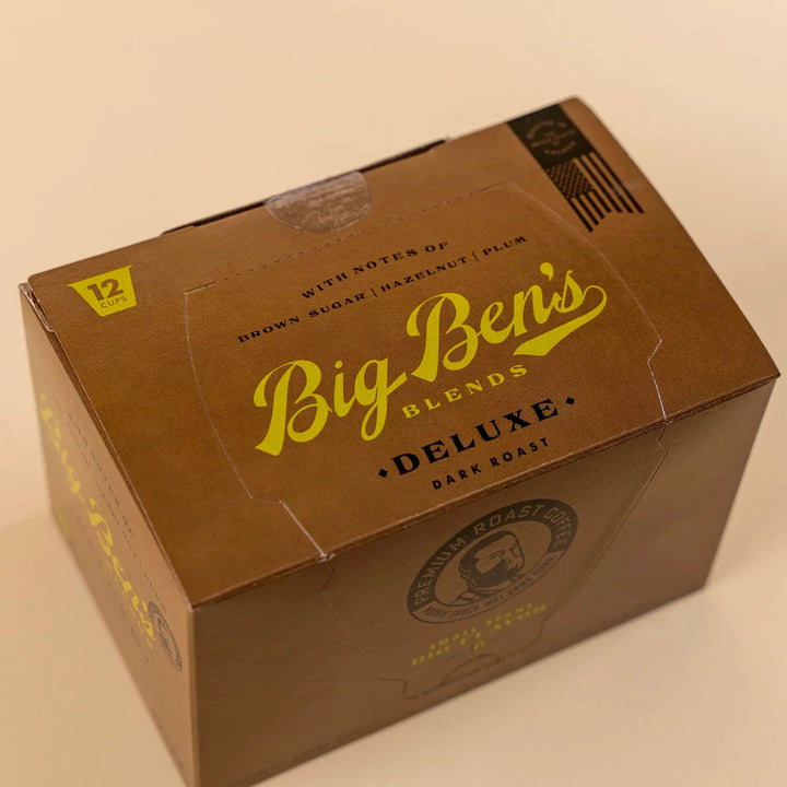 Deluxe Blend Single Serve Coffee Pod Box