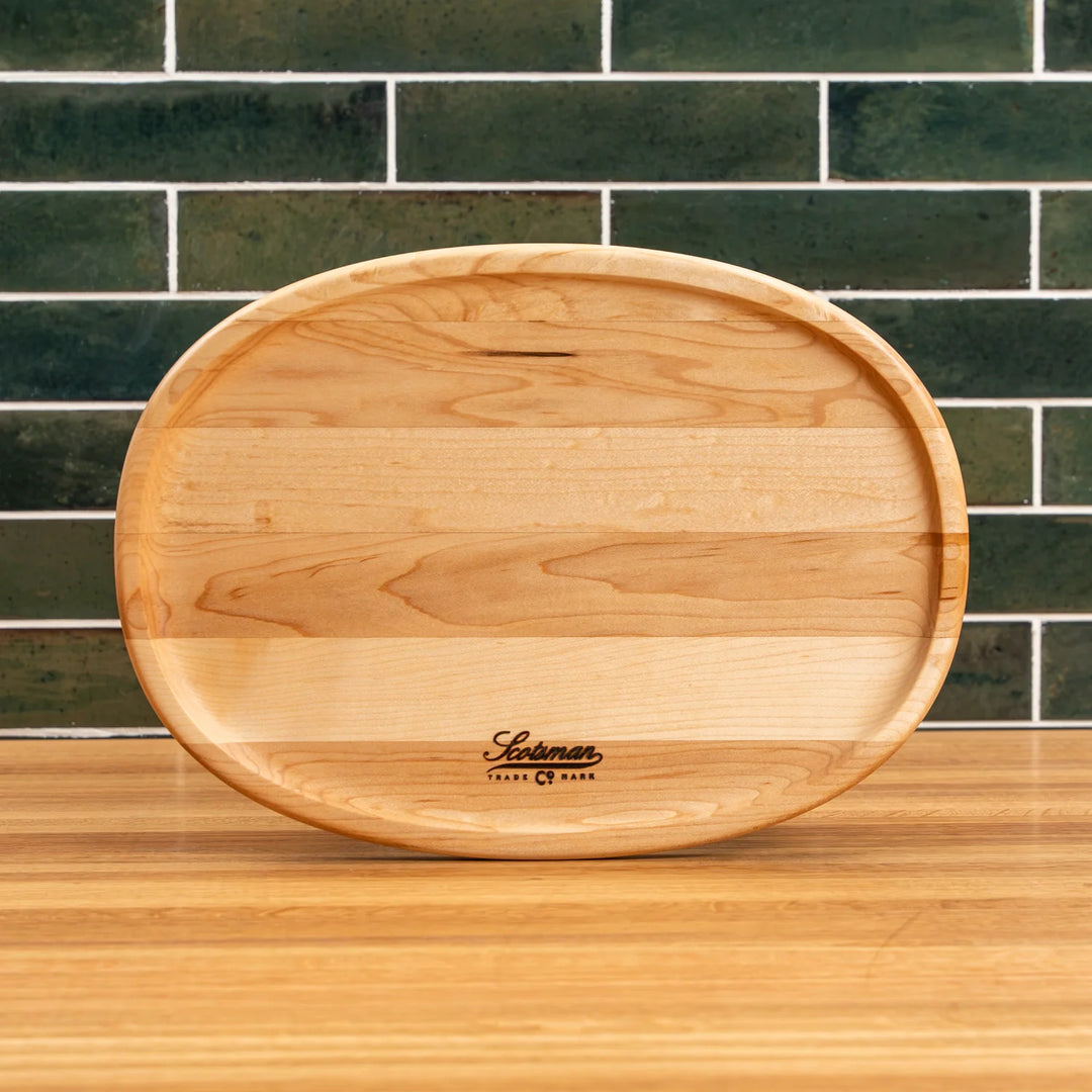 Maple Oval Carving Board