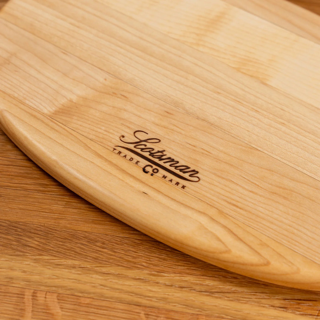 Maple Oval Serving Board