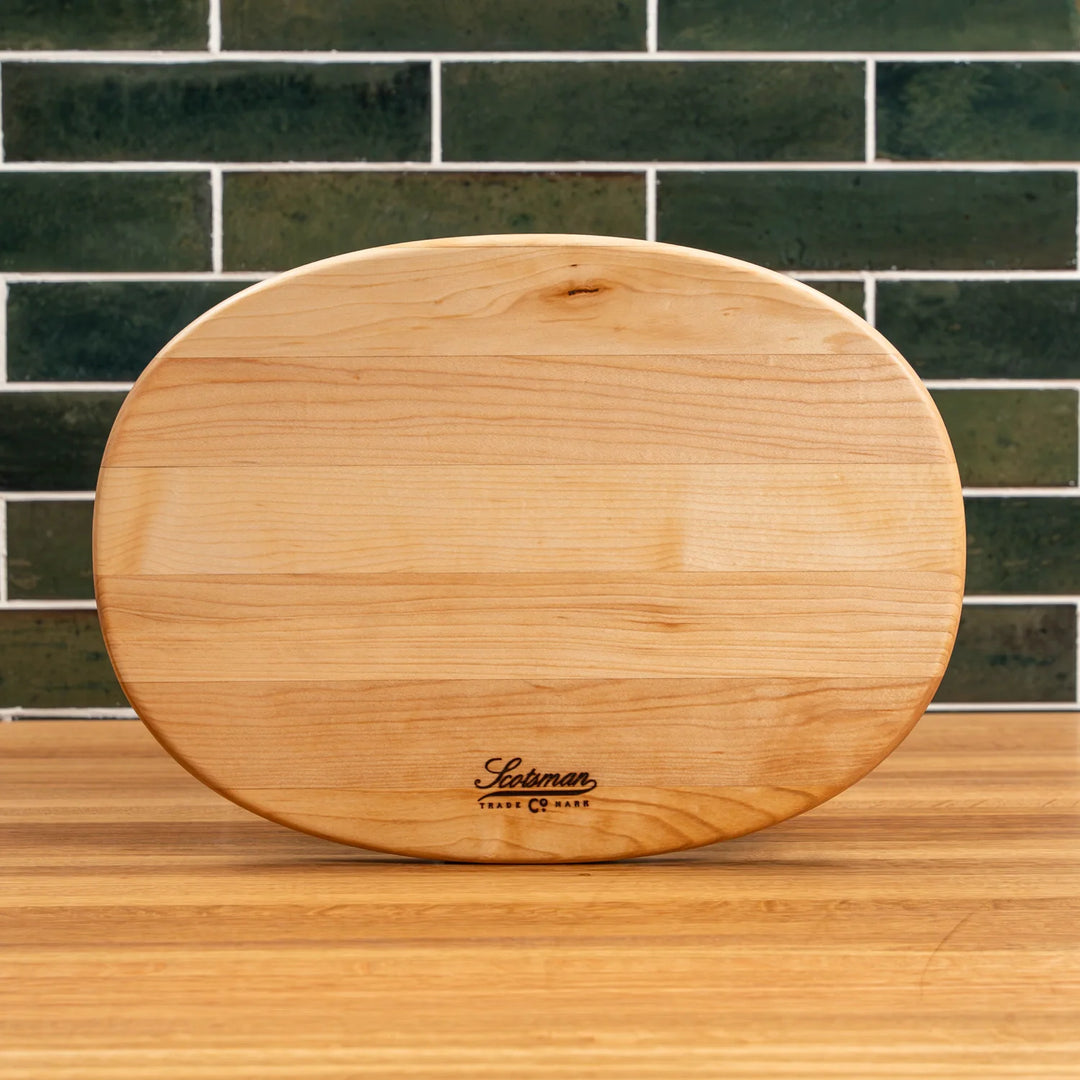 Maple Oval Serving Board