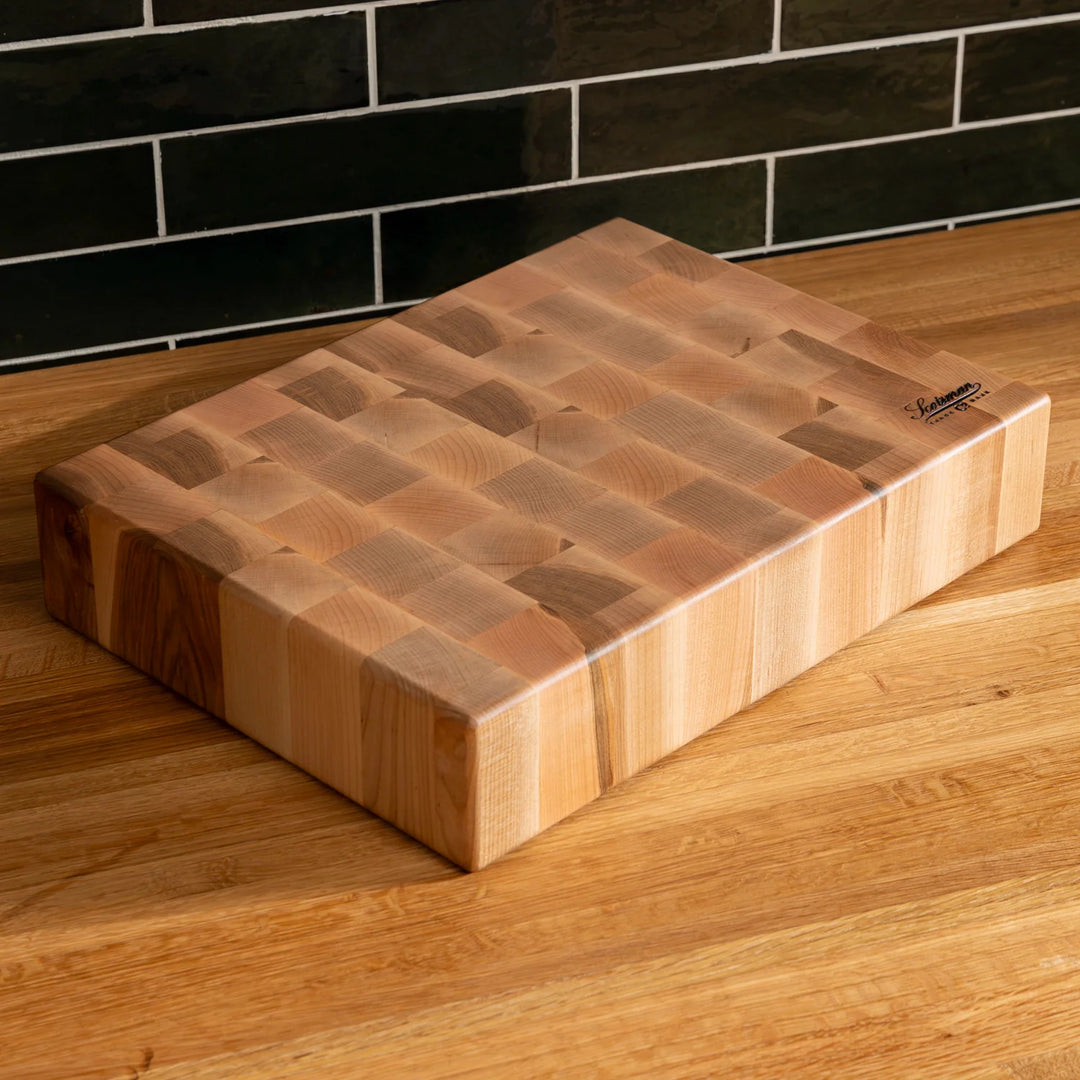 Maple End Grain Rectangle Butcher Block