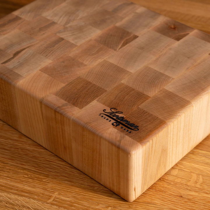 Maple End Grain Rectangle Butcher Block