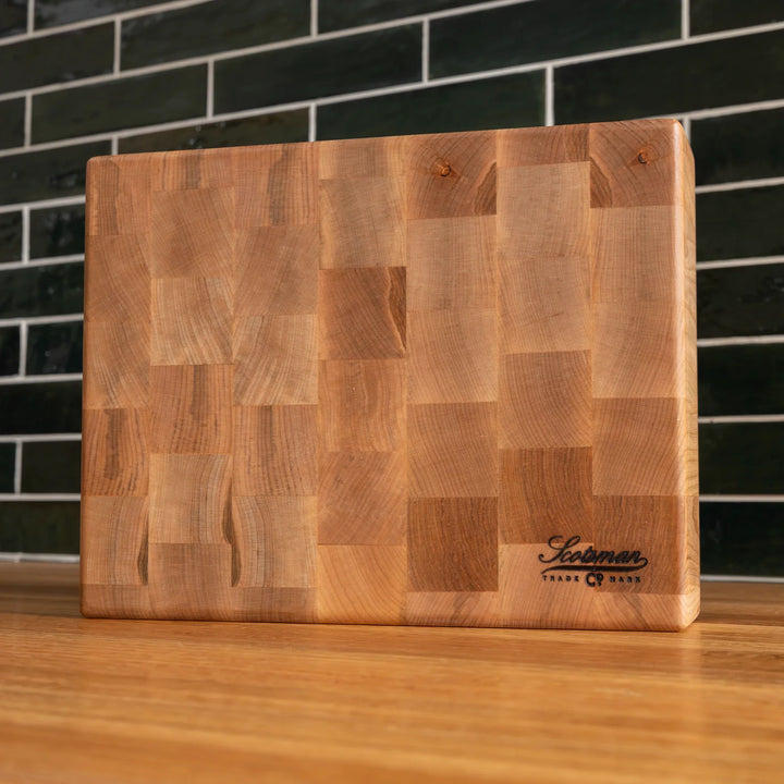 Maple End Grain Rectangle Butcher Block