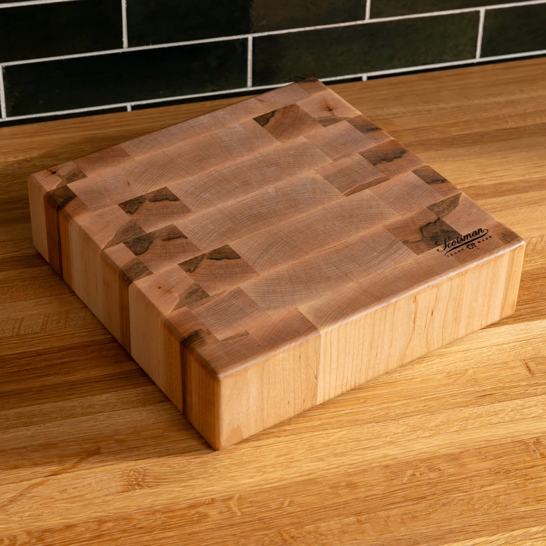 Maple End Grain Square Butcher Block