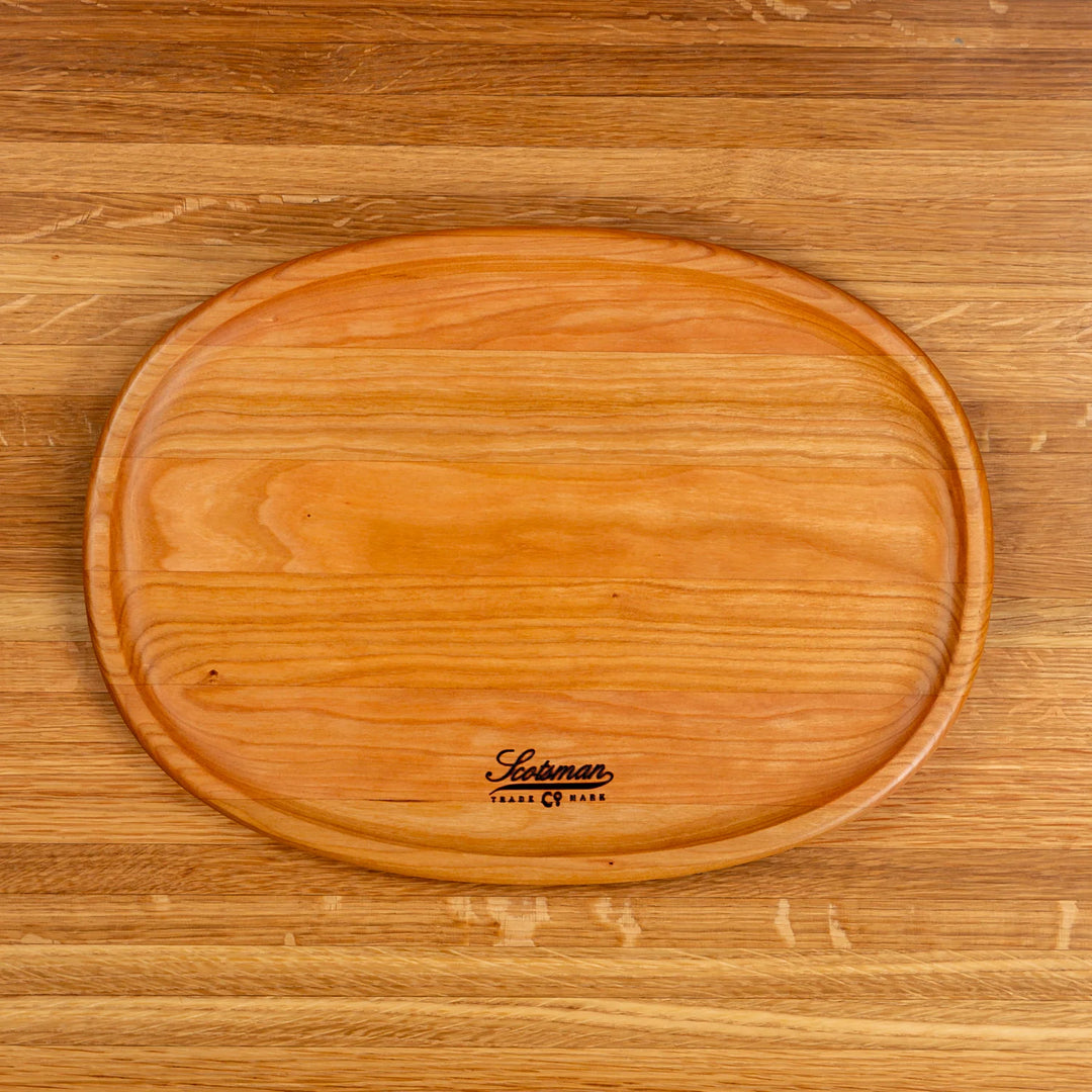 Cherry Oval Carving Board