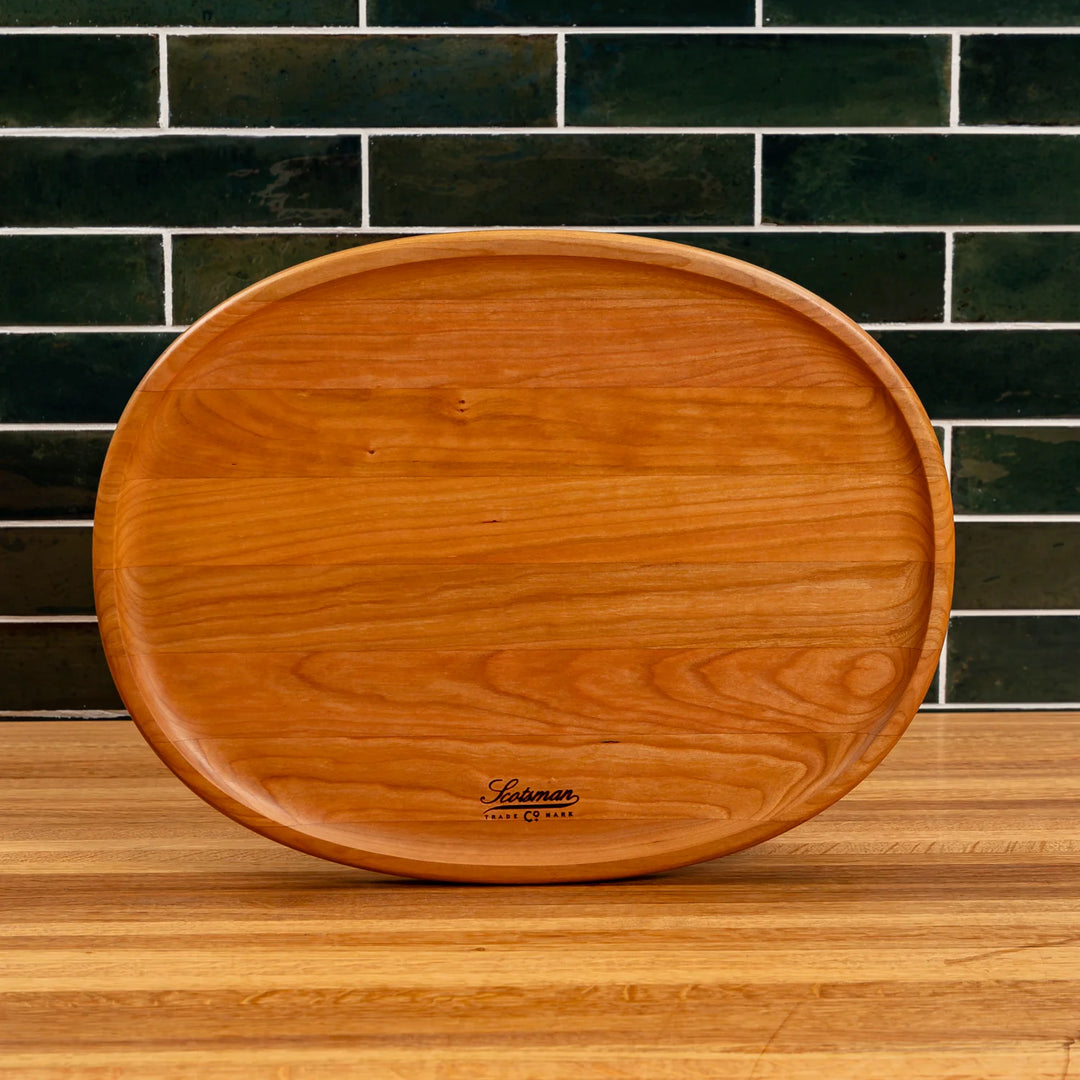 Cherry Oval Carving Board