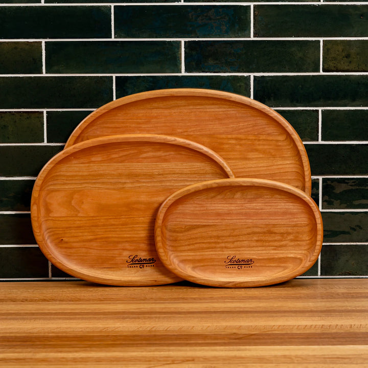 Cherry Oval Carving Board