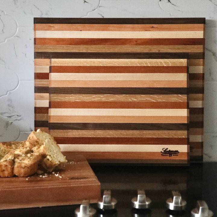 Striped Classic Butcher Block