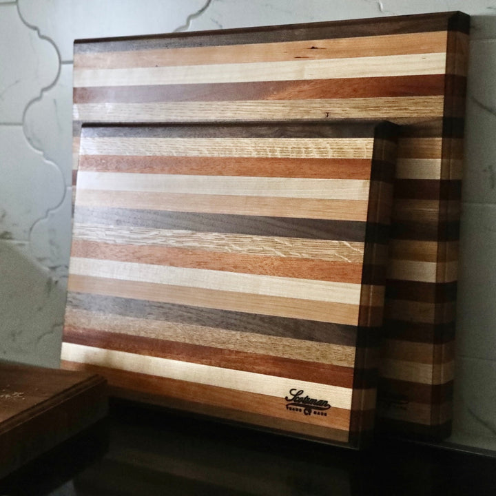 Striped Classic Butcher Block