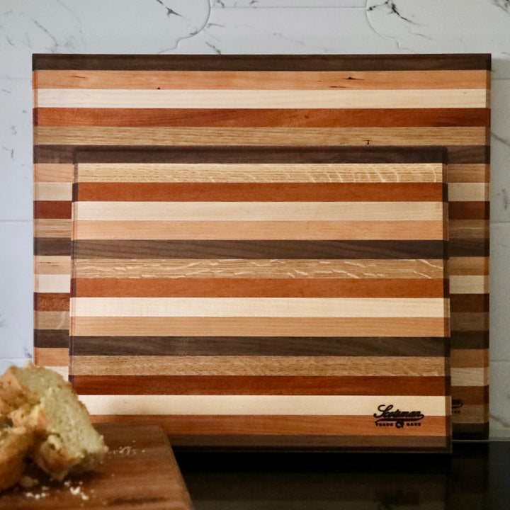 Striped Classic Butcher Block