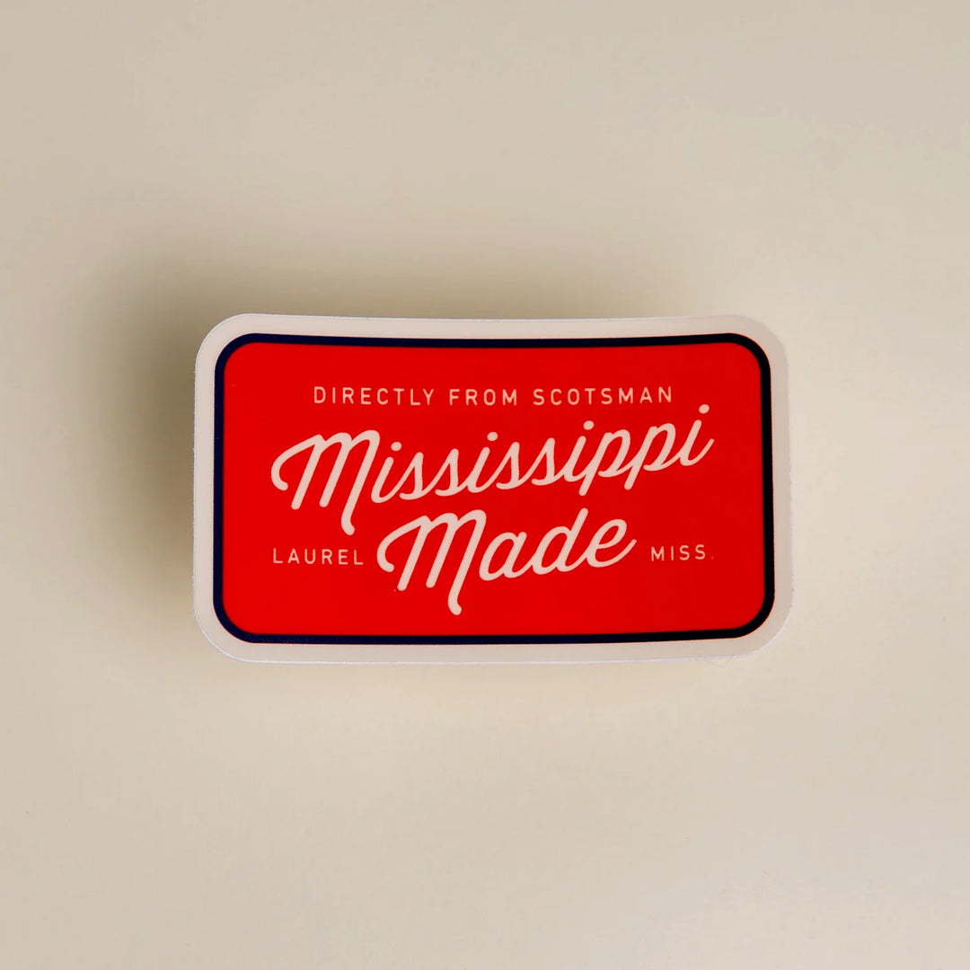 Scotsman Mississippi Made Die Cut Decal