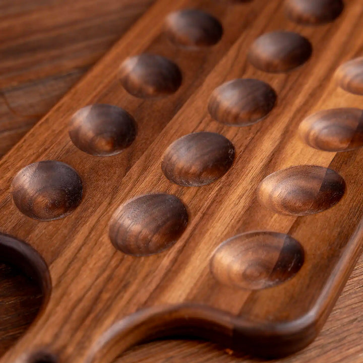 Walnut Deviled Egg Tray | 18 egg