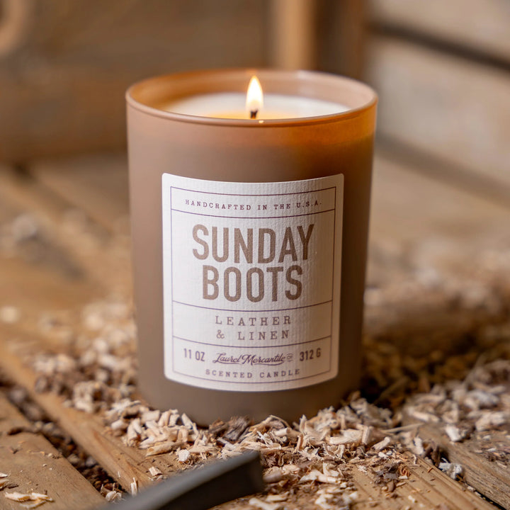 Sunday Boots Candle