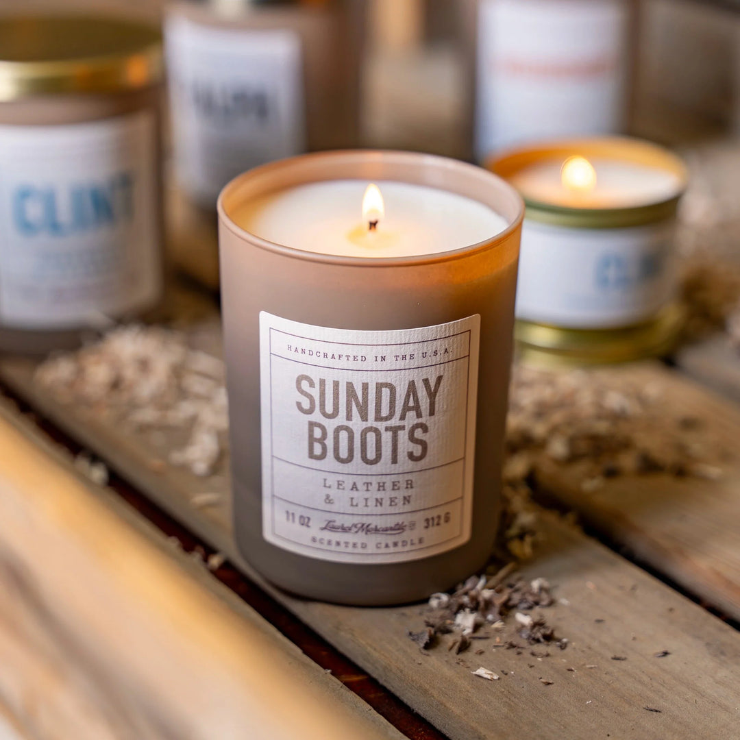 Sunday Boots Candle