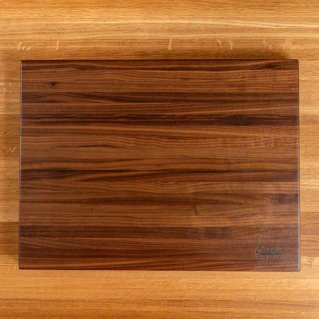 Large Walnut Eased Edge Butcher Block