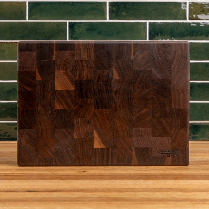 Walnut End Grain Rectangle Butcher Block