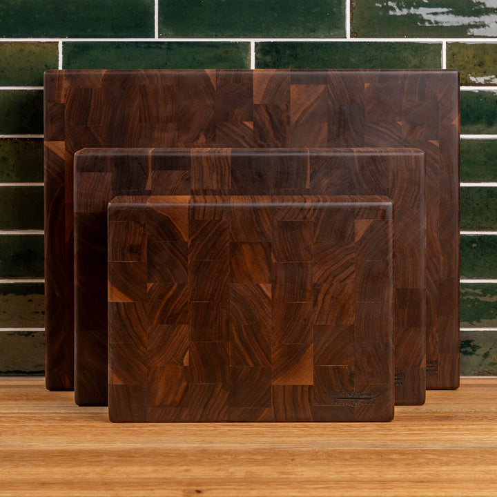 Walnut End Grain Rectangle Butcher Block