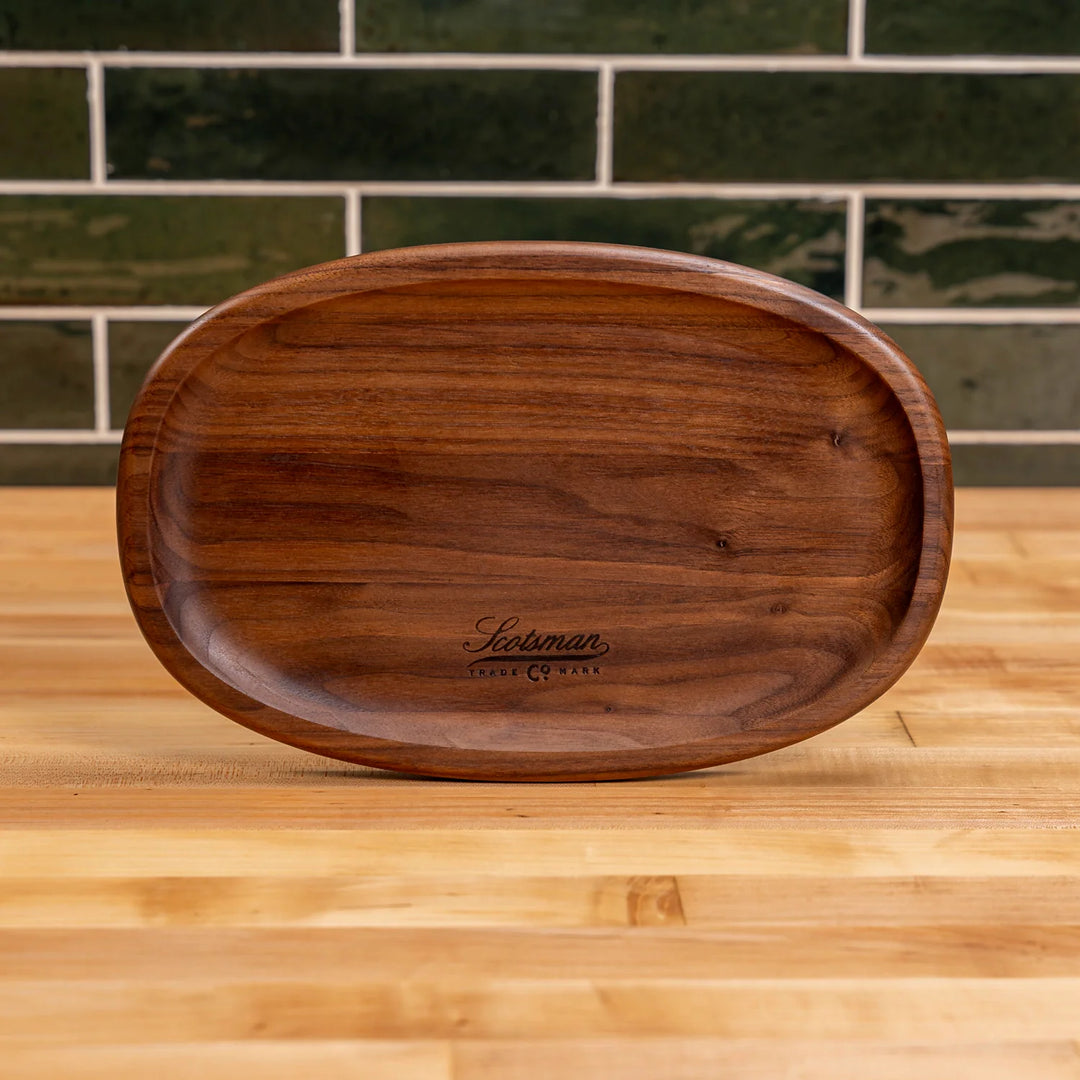 Walnut Oval Carving Board (small)