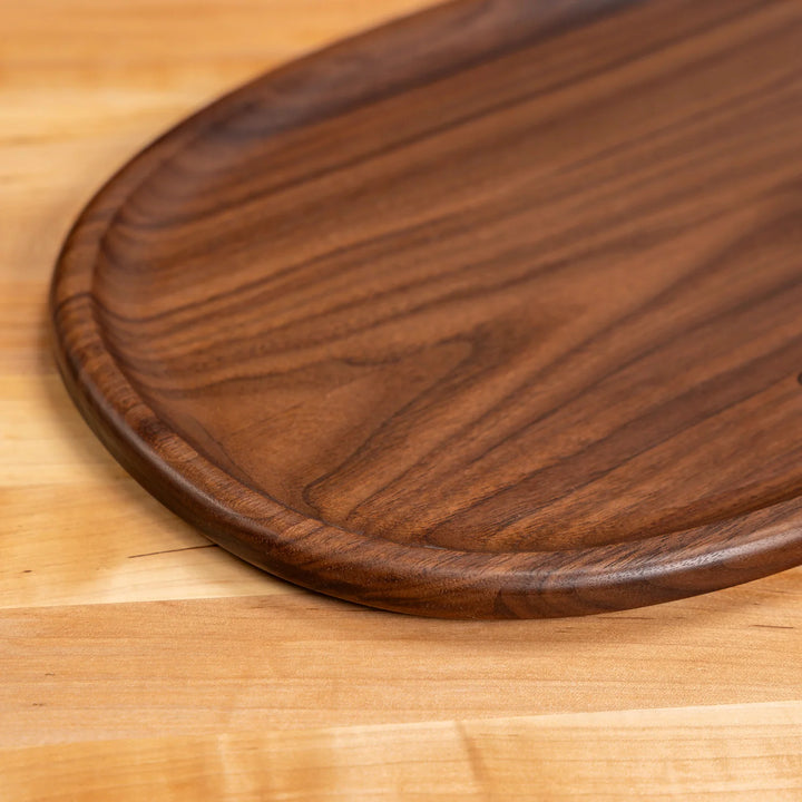 Walnut Oval Carving Board