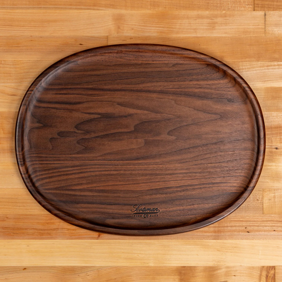 Walnut Oval Carving Board