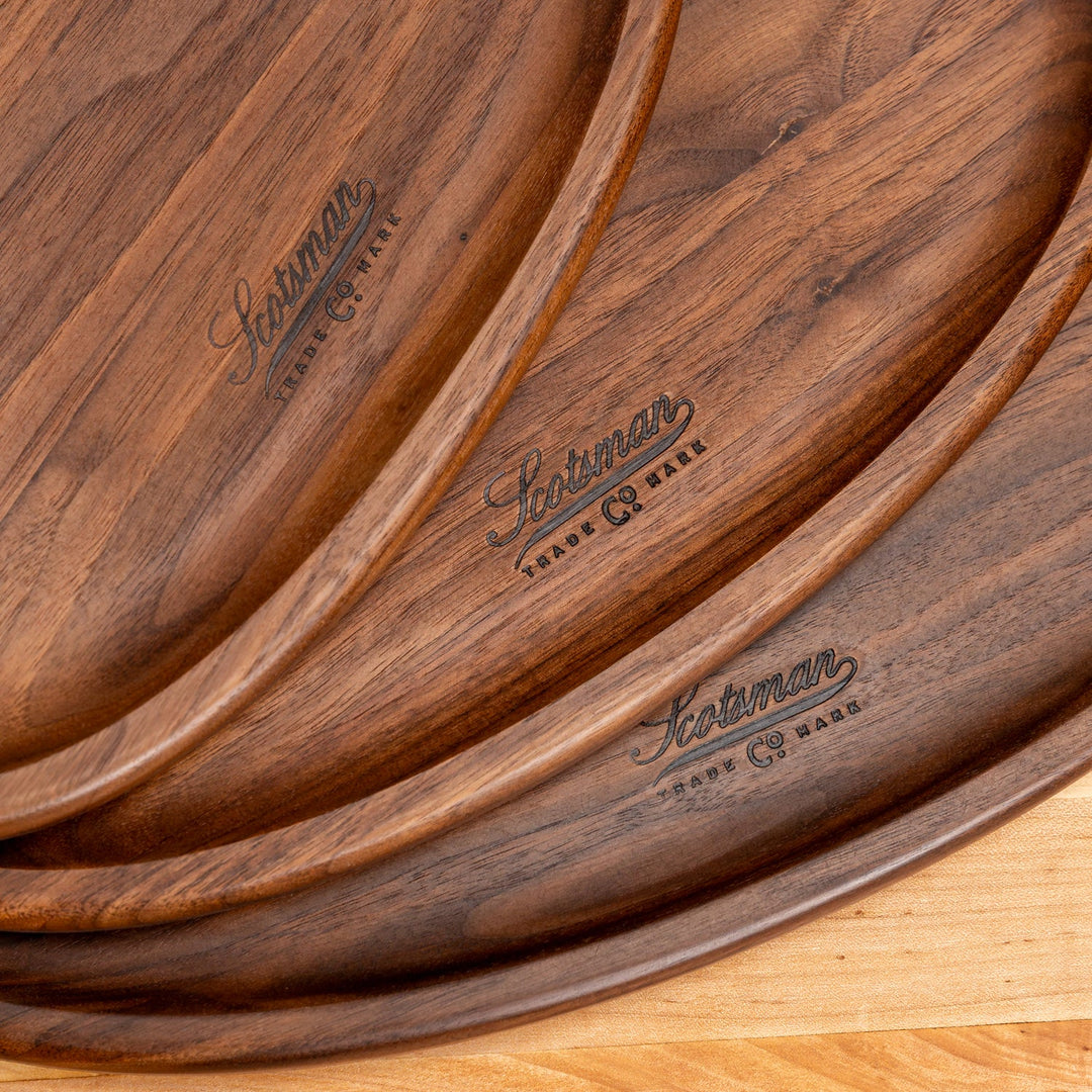 Walnut Oval Carving Board