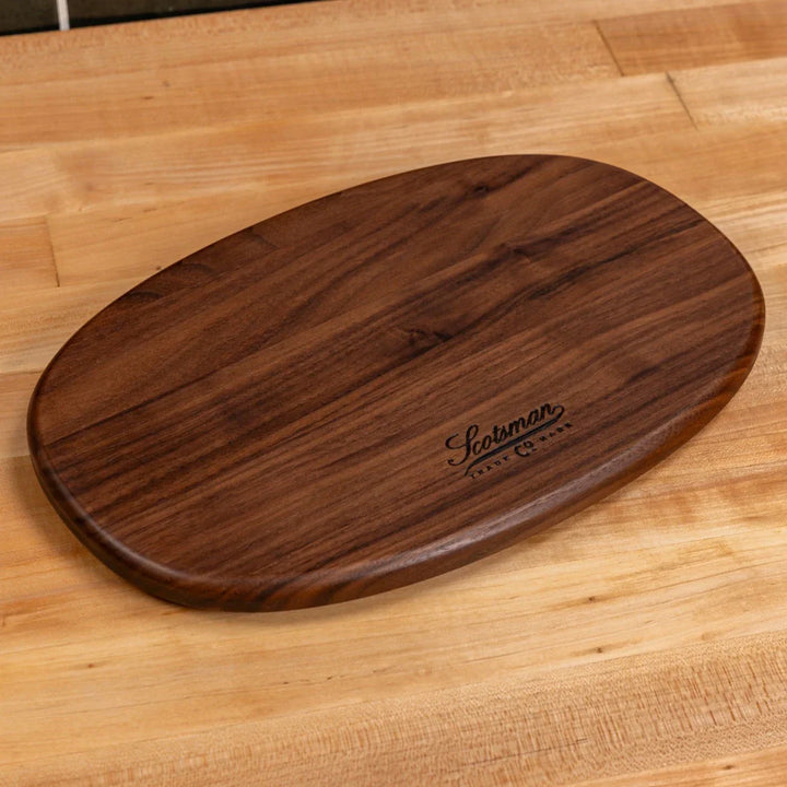 Walnut Oval Serving Board