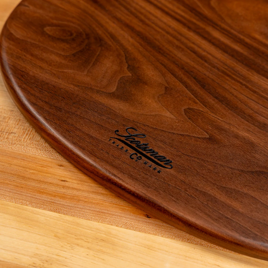 Walnut Oval Serving Board