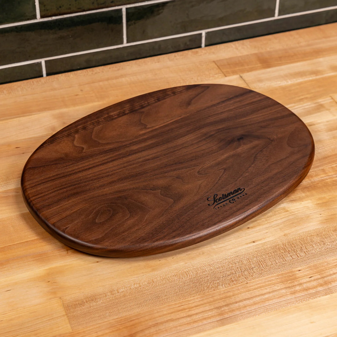 Walnut Oval Serving Board