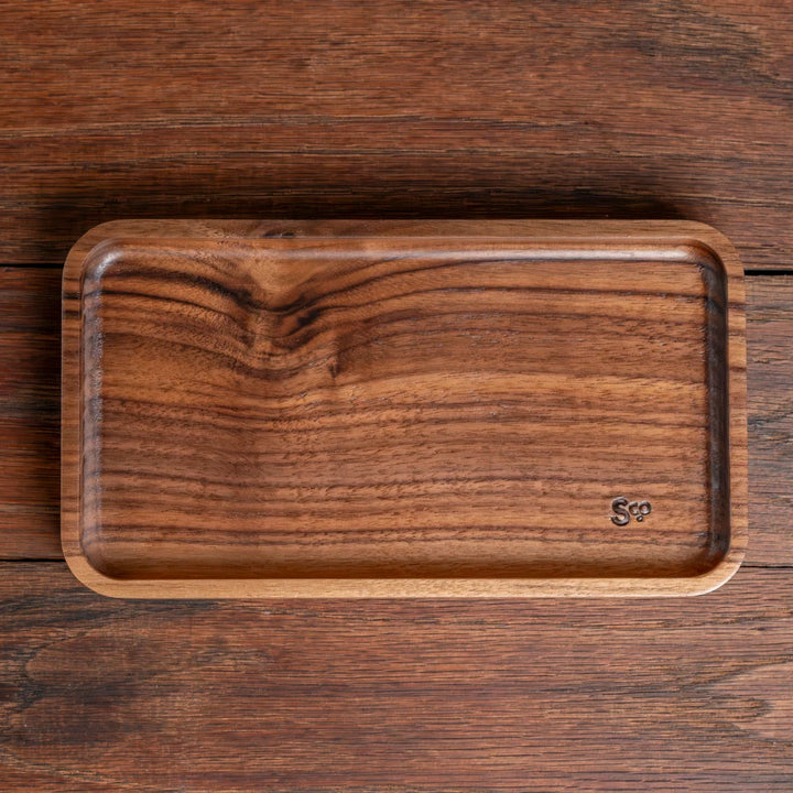 Walnut Wooden Valet