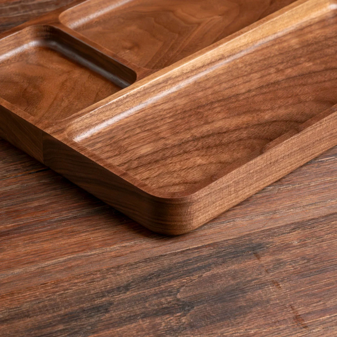 Walnut Wooden Valet