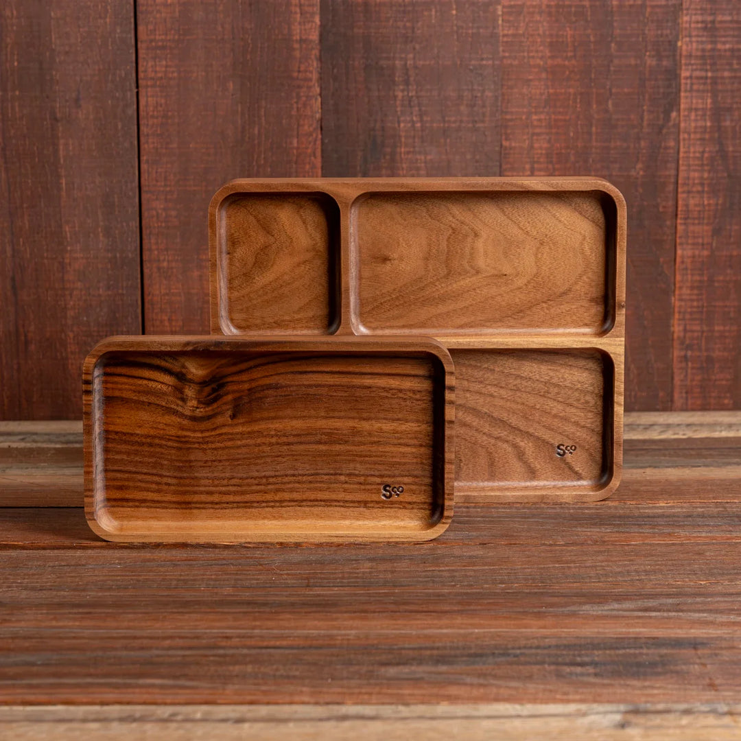 Walnut Wooden Valet