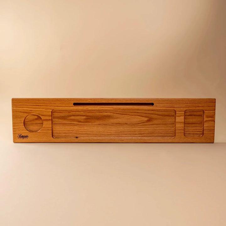 White Oak Bath Caddy