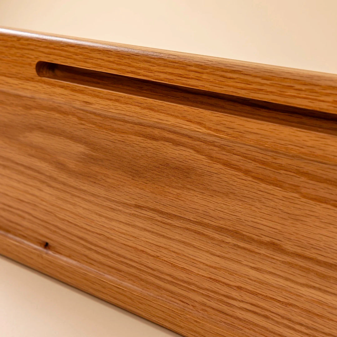 White Oak Bath Caddy