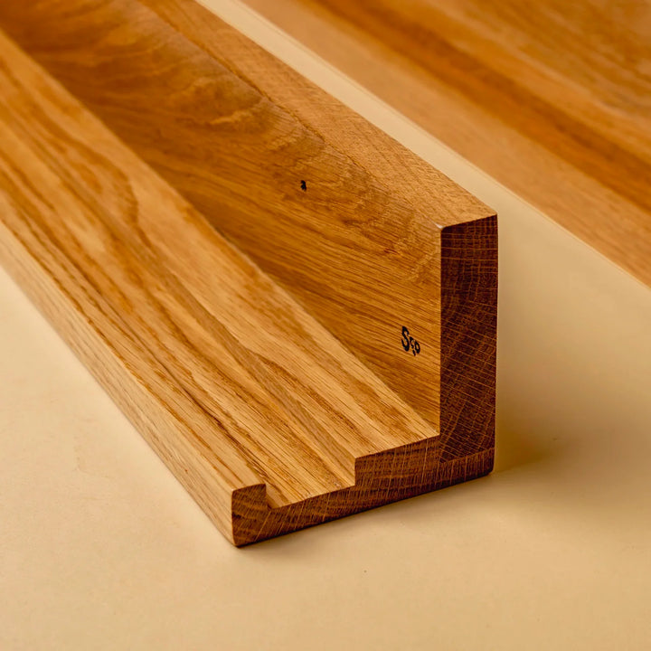 White Oak Floating Shelf