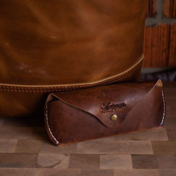 Scotsman Leather Sunglasses Case